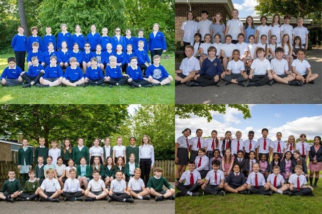 Here are 91 lovely pictures of classes from schools across the area to celebrate the Year 6 Leavers.