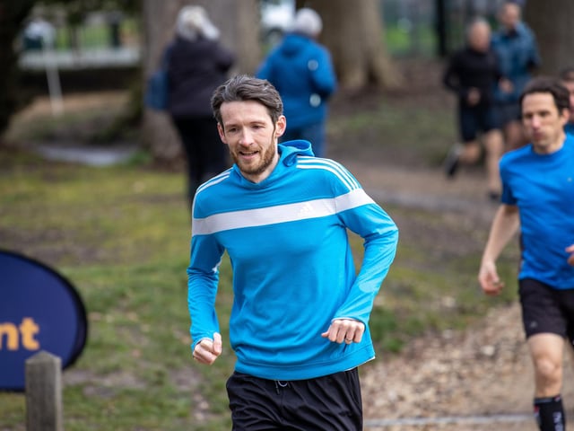 Competitors in Saturday morning's Havant parkrun at Staunton Country Park. Picture: Alex Shute