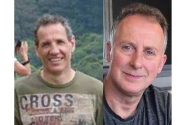 Andrew Cuthbert, left, and Gary Groves. Picture: Hampshire Constabulary