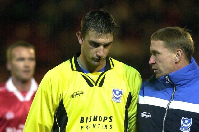 The keeper arrived at Pompey in January 2000 on loan from Derby, before he made the switch permanent a week prior to the game at Vale Park. The stopper made 44 outings for the Blues before a £450,000 move to West Brom in January 2001. Six years later, Hoult was sacked by the Baggies after an indecent video appeared online while he was wearing a club shirt. He would go on to have spells with Stoke, Notts County and Hereford before retiring in 2012 and managing Thringstone Miners Welfare for a season.