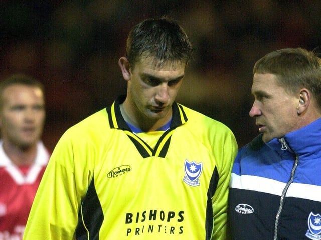 The keeper arrived at Pompey in January 2000 on loan from Derby, before he made the switch permanent a week prior to the game at Vale Park. The stopper made 44 outings for the Blues before a £450,000 move to West Brom in January 2001. Six years later, Hoult was sacked by the Baggies after an indecent video appeared online while he was wearing a club shirt. He would go on to have spells with Stoke, Notts County and Hereford before retiring in 2012 and managing Thringstone Miners Welfare for a season.