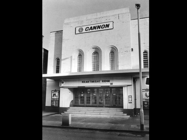 The Empire Cinema on East Street Havant in February 1987. The News PP3376