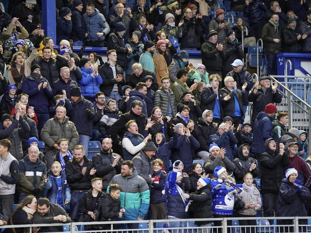 Our photographer Jason Brown captured all the action - on and off the pitch - at Fratton Park for Pompey's clash with Fleetwood.