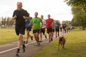 Portsmouth Lakeside parkrunners. Picture: Keith Woodland