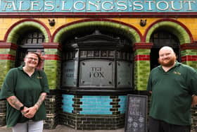 New publicans Bev and Phil Mitchell, The Fox Tavern, North Cross St, Gosport. Picture: Chris Moorhouse (jpns 030721-43)