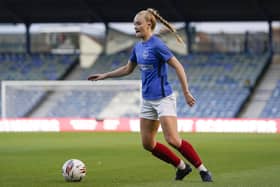Evie Gane made 35 appearances in her first Pompey Women spell - now she's back seeking to enjoy football again after a breakdown prompted her to quit the game. Picture: Jason Brown