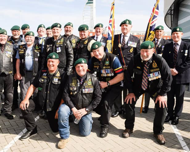 Pictured is: Royal Marine Association Riders.

Picture: Keith Woodland (190621-27)