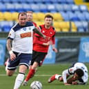 Danny Kedwell in action for the Hawks last season. Picture: Neil Marshall (160121-182)