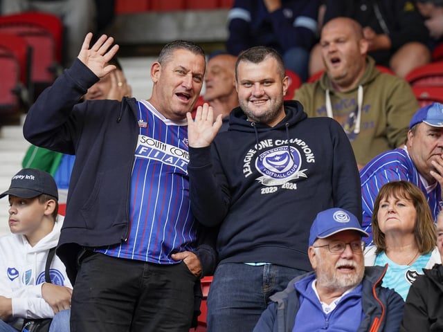 Pompey's next away day is at Burnley on September 21.