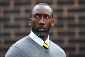Burton boss Jimmy Floyd Hasselbaink has been left questioning his own future after Saturday's 2-0 defeat to Port Vale.