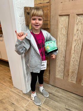 Morgan Crotty, 6, from Copnor dressed as Southsea Common's annual Beach Dubbin' festival.