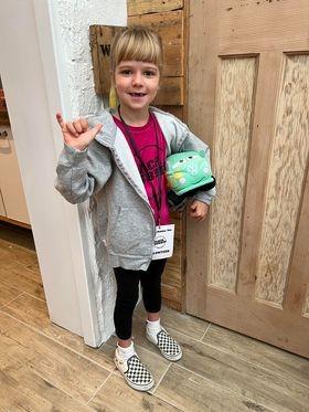 Morgan Crotty, 6, from Copnor dressed as Southsea Common's annual Beach Dubbin' festival.