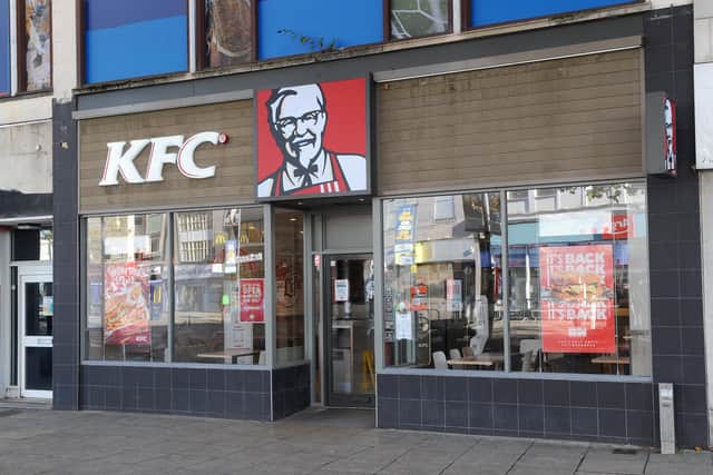 KFC in Commercial Road, Portsmouth Picture: Sarah Standing (051120-7672)