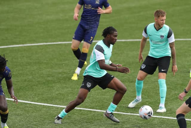 Destiny Ojo has scored twice in two pre-season appearances for the Blues. Picture: Dave Haines