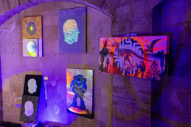 Out of My Mind by Mark Kellett at The Round Tower, Old Portsmouth. Picture by Matthew Clark
