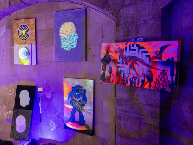 Out of My Mind by Mark Kellett at The Round Tower, Old Portsmouth. Picture by Matthew Clark