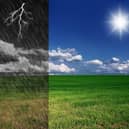There are yellow weather warnings across the weekend, Met Office confirms.