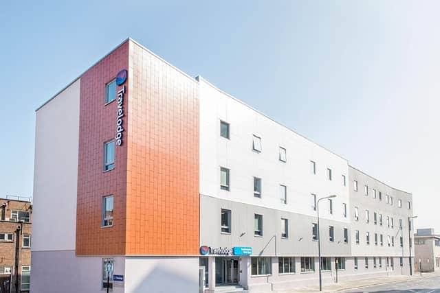 Travelodge have 20 job openings in Hampshire, and are keen to hear from all applicants, including Ukrainian refugees who have a right to work in the UK. Pictured is a Travelodge in Quay Street, Southampton.