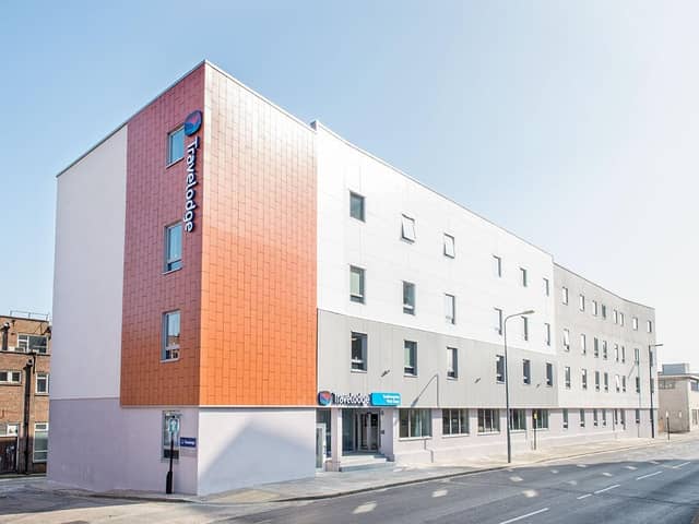 Travelodge have 20 job openings in Hampshire, and are keen to hear from all applicants, including Ukrainian refugees who have a right to work in the UK. Pictured is a Travelodge in Quay Street, Southampton.