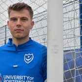 Ollie Webber became Pompey's third January signing.   Picture: Portsmouth FC