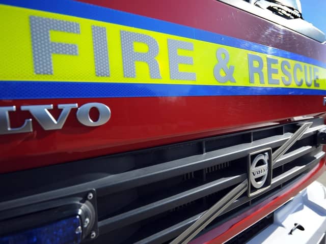 Fire services were called to the scene of a fire in Paulsgrove.