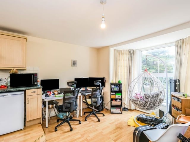 This one-bedroom flat located on Landport Terrace in Southsea is on the market for £125,000. It is listed by Morris Dibben.