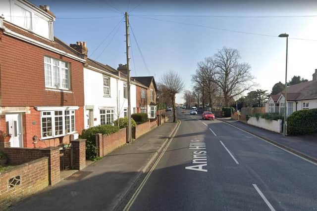 The 'serious assault' happened in Anns Hill Road, Gosport. Picture: Google Street View.