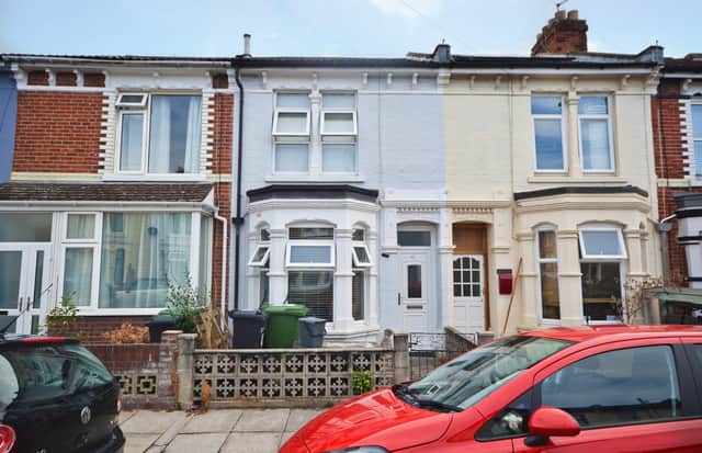 A three-bed house in Kimbolton Road is now on the market.
