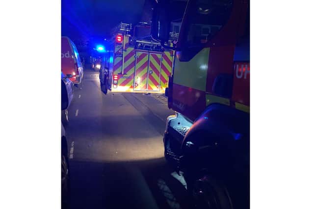 Three appliances, two from Southsea and one from Cosham, rushed to reports of smoke coming from a property in Little Southsea Street.