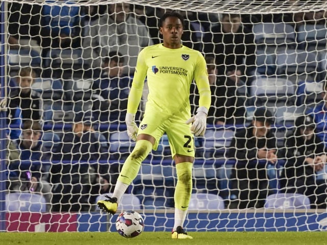 Pompey appearances: 2; Clean sheets: 1; Contract expiration: 2023; Club option: One year.