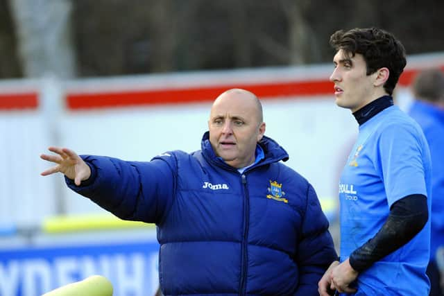 Louis Bell is a former manager of Baffins Milton Rovers. Picture: Malcolm Wells