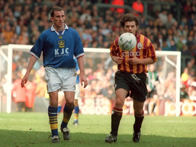 The full-back made over 200 league and cup appearances for Pompey between October 1993 and February 1999. Was approaching his 40th birthday when he made four starts and one sub appearance for Horndean in the same season that Knight made his sole outing.