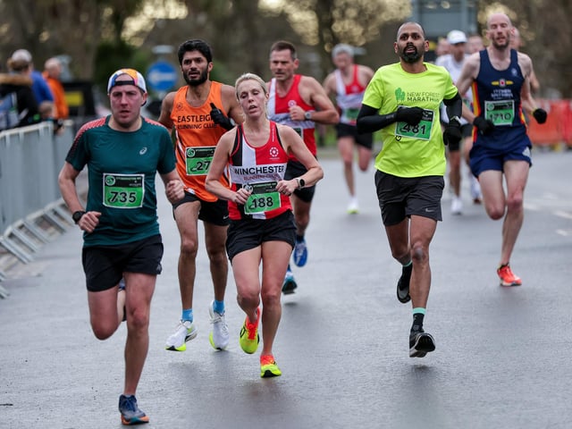 A number of runners took on the Stubbington 10k on Sunday, January 12. Picture: Chris  Moorhouse (120125-43)