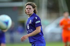Oscar Johnston could line  up against former club Baffins Milton Rovers when Pagham visit the PMC Stadium this weekend. Picture: Chris Moorhouse