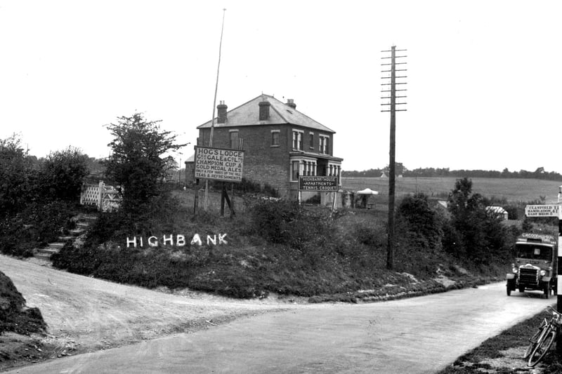 A view of the changing face of the Hogs Lodge pub on the A3 near Clanfield. Picture: costen.co.uk