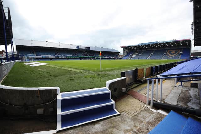 Fratton Park is preparing for fans' return.