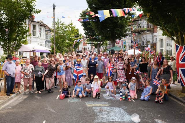 Pictured is: Residents of Allens Road

Picture: Keith Woodland (030621-26)