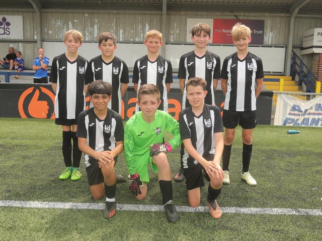 Wimborne Town Wanderers U12s at the Havant and Waterlooville Summer Tournament. Picture: Dave Haines