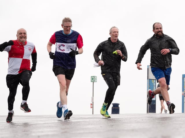 Competitors in the Southsea parkrun. Picture: Keith Woodland (010421-30)