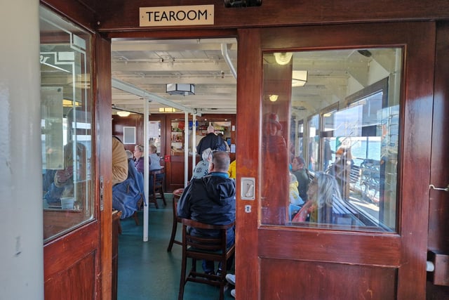 The paddle steamer Waverley sets sail from Shoreham, bound for the Isle of Wight, on September 13, 2024