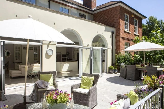 This property is in a beautiful countryside setting.