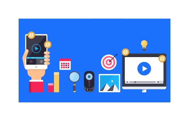 A short video on your homepage is a great way to make a first impression on new customers.