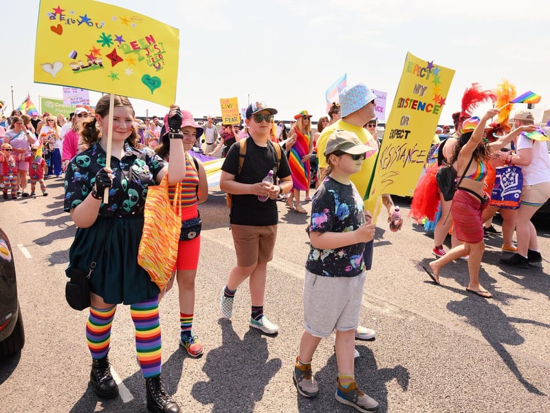 People in the parade.

Picture: Keith Woodland