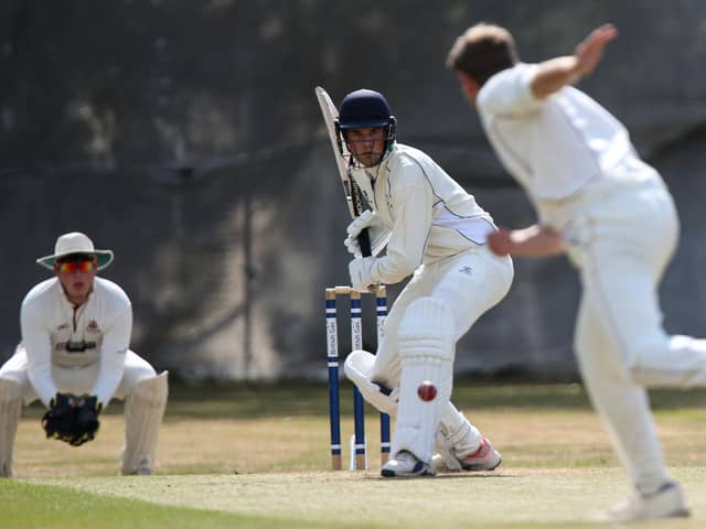 Archie Reynolds struck a maiden Southern Premier League century for Waterlooville in an eight-wicket loss to OTs & Romsey
Picture: Chris Moorhouse