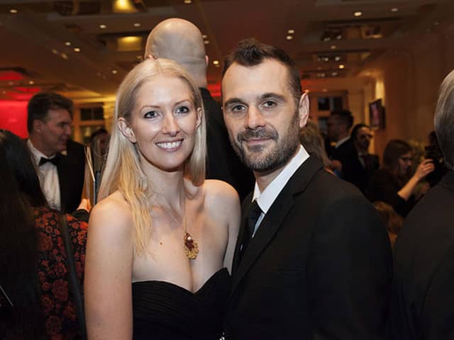 Ashley Pugh and Lisa Downs on the red carpet at The Baftas.