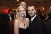 Ashley Pugh and Lisa Downs on the red carpet at The Baftas.
