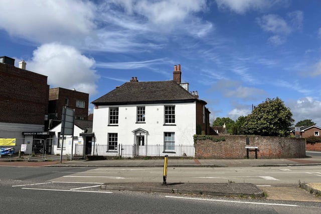 A former doctors’ surgery in Emsworth with planning permission for redevelopment is to be auctioned with a guide price of £895,000-plus.Picture credit: Clive Emson Land & Property Auctioneers