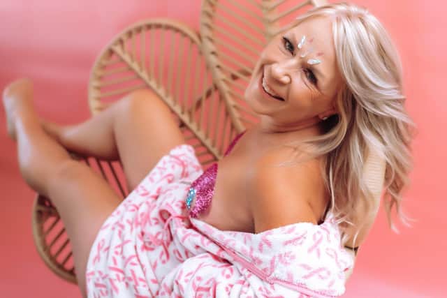 Kara McLarty, a three-time cancer survivor.