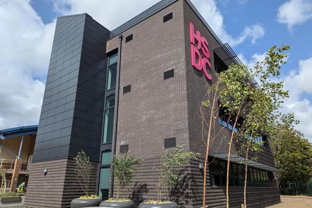 HSDC Havant's new Social Sciences building.
