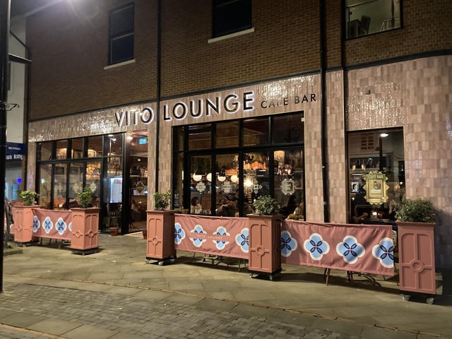 Vito Lounge on West Street has a rating of 4 out of 5 from 99 reviews on TripAdvisor.